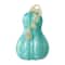 Glitzhome® 8.5" Fall Turquoise Glass Gourd